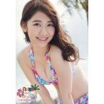 中古生写真(AKB48・SKE48) 柏木由紀/上半身・水着花柄・左向き・前屈み・両手前/DVD「AKB48海外旅行日記 -ハワイはハワイ-」特典