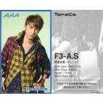 中古コレクションカード(男性) F3-A.S：AAA/與真司郎/TanoCa「Lights 〜Winter Version〜」 AAA“TanoCa”着うたフル(R)ver.
