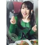 中古コレクションカード(女性) 水樹奈々/上半身・衣装緑・座り・食事/ライブ「NANA MIZUKI LIVE FLIGHT 20