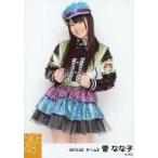 中古生写真(AKB48・SKE48) 菅なな子/膝上・衣装黒緑・