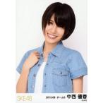 中古生写真(AKB48・SKE48) 中西優香/上半身・右手胸元