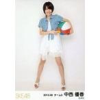 中古生写真(AKB48・SKE48) 中西優香/全身・ビーチボー