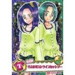中古プリキュアデータカードダス 14/60[スペシャル]：そよかぜストライプカットソー(秋元こまち＆黒川エレン)