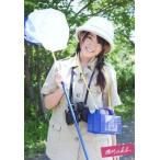 中古生写真(AKB48・SKE48) 山内鈴蘭/膝上・みやざき探検隊衣装・右手虫取り網・帽子・背景緑/DVD「週刊AKB vol.19」特典