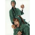  б/у life photograph ( мужчина ) юг перо sho flat ( Tachibana . магазин )*. название морской лещ структура (. закон храм . произведение )/ колени сверху * костюм зеленый * юг перо левый рука ..*. название правый рука ..* левый рука меч * фон белый * герой sho