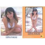 中古コレクションカード(女性) 100：永井流奈/Luna Nagai TRADING PHOTO CARD COLLECTION