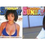 中古コレクションカード(女性) 01 ： 小向美奈子/週刊ヤングサンデー付録トレカ