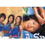 中古コレクションカード(女性) SP02[箔押しサインカード]：牛川とこ・佐藤由梨・萩原美由紀/箔押しサインカード