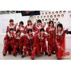 中古生写真(ジャニーズ) Hey! Say! JUMP/集合(10人)/横型・衣装赤・ファー白・後ろに顔団扇・前列膝に手/サマーなら歌