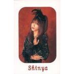 中古コレクションカード(男性) Shinya/上半身・衣装黒・背景赤/DIR EN GREYトレ