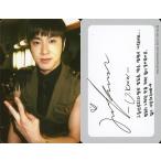 中古コレクションカード(男性) 東方神起/ユンホ/ピース・印刷サイン入り・メッセージ付き/CD「Keep Your Head Down」【韓国