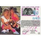 中古コレクションカード(女性) 39[Double Play Card]：LISA AND LAUNA SHAW
