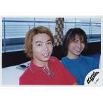  б/у life photograph ( Johnny's ) KinKi Kids/ Doumoto Kouichi * Doumoto Tsuyoshi / костюм красный * синий / правый ../ официальный life photograph 