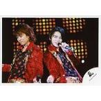 中古生写真(ジャニーズ) 嵐/櫻井翔・松本潤/ライブフォト・横型・上半身・衣装赤・背景ドット/公式生写真