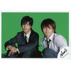 中古生写真(ジャニーズ) 横型/錦戸亮・増田貴久/背景緑