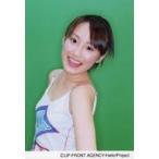 中古生写真(ハロプロ) モーニング娘。/高橋愛/上半身・衣装白・タンクトップ・体左向き・口開け・両手下・背景緑/えがお通販6弾 高橋愛セ