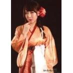 中古生写真(女性) 仁藤萌乃/上半身・衣装オレンジ・赤