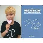 中古コレクションカード(男性) UNB/キジュン(from.IM)/ハート・裏面印刷サイン入り/DVD「UNB FAN-CON LET’S BEGIN UN