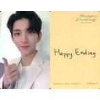 中古コレクションカード(男性) SEVENTEEN/JOSHUA(ジョシュア)/印刷メッセージ入り・裏面オレンジ/CD「JAPAN 1ST SINGLE『Hap