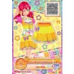 中古アイカツDCD FMD-39[P]：イエローデニムカラフルキュロット/明日香ミライ