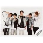 中古生写真(ジャニーズ) 宇宙Six/集合(5人)/横型・膝上・衣装黒・白・グレー・銀・横並び・センター目黒・背景白/「ジャニーズJr.8・8祭り〜東