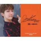 中古コレクションカード(男性) Golden Child/ジュチャン/裏面オレンジ・印刷サイン入り/CD「3rd Mini Album WISH」封