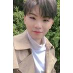 中古コレクションカード(男性) SEVENTEEN/WOOZI(ウジ)/バストアップ・衣装ベージュ・裏面ベージュ/CD「3R