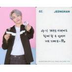 中古コレクションカード(男性) 02：SEVENTEEN/JEONGHAN(ジョンハン)/裏面印刷メッセージ入り/SEVENTEEN ファンクラブ「CARAT」4期特典フ