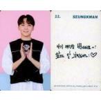 中古コレクションカード(男性) 11：SEVENTEEN/SEUNGKWAN(スングァン)/裏面印刷メッセージ入り/SEVENTEEN ファンクラブ「CARAT」4期特典フ