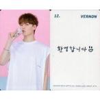 中古コレクションカード(男性) 12：SEVENTEEN/VERNON(バーノン)/裏面印刷メッセージ入り/SEVENTEEN ファンクラブ「CARAT」4期特典フォト