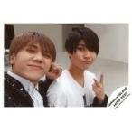  б/у life photograph ( Johnny's ) 7 MEN samurai / Sasaki большой свет *книга@ высота ../ горизонтальный * грудь выше * костюм чёрный * белый * левый рука деталь * правый направление 