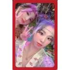 中古コレクションカード(女性) TWICE/ナヨン・チェヨン/赤枠・衣装白・茶・両手ピース/CD「MORE ＆ MORE」付属フォトカード