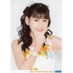 中古生写真(ハロプロ) モーニング娘。’20/岡村ほまれ/バストアップ・衣装白・花・右手顎・背景白/「モーニング娘。’20 岡村ほまれバー