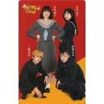 中古コレクションカード(男性) 集合(4人)/背景赤/『今日から俺は!! 劇場版』ローソングループ限定 雑貨セットA トレーディン