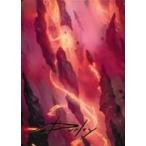 中古アニメ系トレカ 16/81：Mountain(アーティスト金箔押しサイン入り)