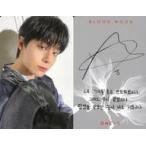 中古コレクションカード(男性) ONEUS/HWANWOONG(ファンウン)/裏面グレー・印刷サイン・メッセージ入り/CD「Blood Moon(Grey Ver.)