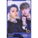 中古コレクションカード(男性) Stray Kids/Bang Chan(バンチャン)・Changbin(チャンビン)/裏面青/CD「ODDINARY」初回限定封入特典