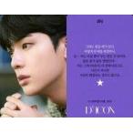 中古コレクションカード(男性) 防弾少年団/JIN(ジン)/裏面紫・韓国語メッセージ入り/「Dicon PHOTOCARD101 BTS」フォトカード