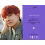 中古コレクションカード(男性) 防弾少年団/J-HOPE(ジェイホープ)/裏面紫・韓国語メッセージ入り/「Dicon PHOTOCARD101 BTS」フォト