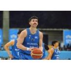 中古生写真(男性) アンジェロ・カロイアロ/横型/くじプラ「B.LEAGUE 巳年男」オンラインくじ D賞 年男試合中生写真