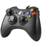 Xbox 360 コントローラー 【アップグレード版】PC コントローラー 有線 ゲームパッド 二重振動 人体工学 USB ゲームコントローラー Mi
