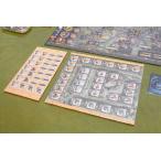 ブラス_バーミンガム オーバーレイ×4枚セット&複数タイルオーガナイザー4枚(白ブラス) ボードゲーム オリジナル 送料無料 ルール 個人ボード