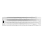 ヘキサスケール 15cm型 1-882-0115（文具）