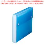 シンプリーズ ドキュメントファイル(透明) 2288TSP-B アオ 1冊【222-0293441-001】