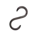  крюк металлические принадлежности железный S can S знак подвешивание ниже модный чёрный черный металлический квадратное S крюк M