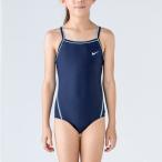 ナイキ NIKE 子供 水着 女の子 ナイキ GIRLS ワンピース スクール水着 ネイビー 紺 110cm