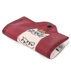 マスクカバー くすぐる シリーズ ネコザワ柄 20-0015 ＃2 RD おしゃれ 衛生的に保管 クスグルジャパン