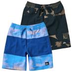クイックシルバー QUIKSILVER キッズ JAMショーツ Quiksilver BEACH VOLLEY YOUTH 16 KBS252003 130〜160cm 子供 男の子 ショーツ インナーメッシュブリーフ付