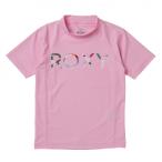  Roxy ROXY девушки Kids Rush Guard короткий рукав TLY221106PNK 120~150cm море . бассейн . так же вставка поэтому выгоревший на солнце участок меры .GOOD