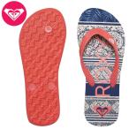  Roxy ROXY пляжные шлепанцы девушки ROXY RG TAHITI V 18cm 22cm великолепный распределение цвета . большой Logo . впечатление .. пляжные шлепанцы 